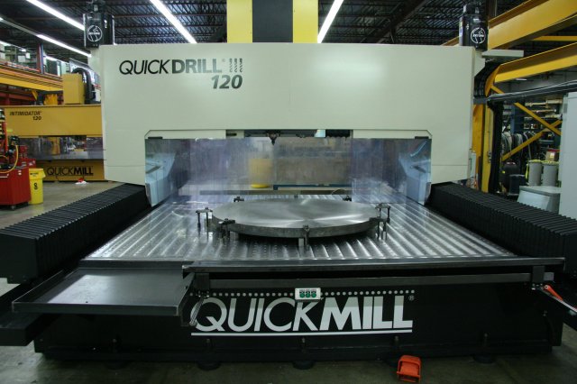 QUICKMILL Quickdrill III Gantry Drilling Center - Akhurst Machinery LTD