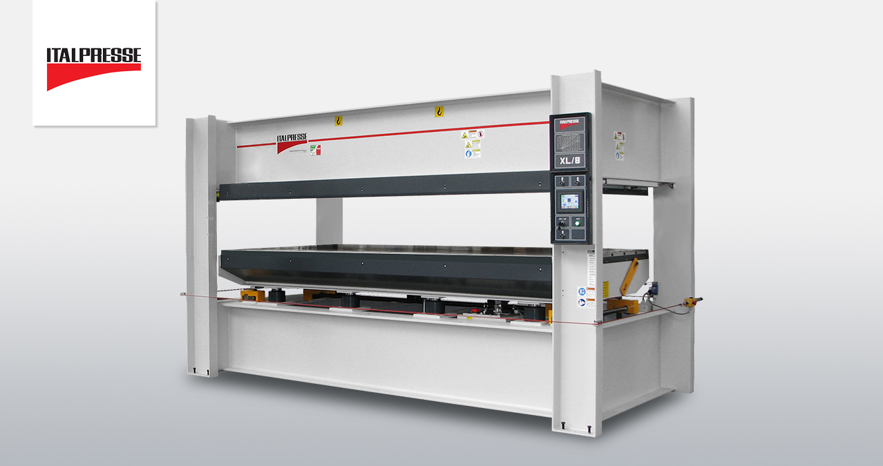 ITALPRESSE XL Series Hot Press - Akhurst Machinery LTD